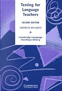Testing for Language Teachers (Hardcover, 2 Rev ed)