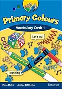 Primary Colours 1 Vocabulary Cards (Cards)