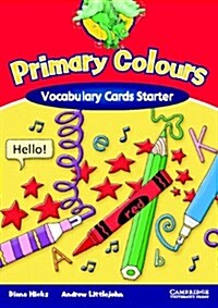 Primary Colours Vocabulary Cards Starter (Cards)