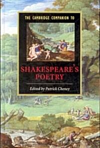 The Cambridge Companion to Shakespeares Poetry (Hardcover)