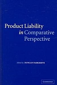 Product Liability in Comparative Perspective (Hardcover)