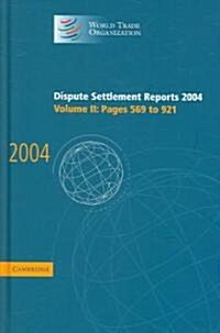 Dispute Settlement Reports 2004 (Hardcover)