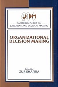 Organizational Decision Making (Paperback)
