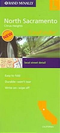 Rand McNally North Sacramento, Citrus Heights EasyFinder (Paperback, LAM)