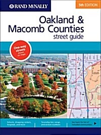 Rand McNally Oakland & Macomb Counties, Michigan (Paperback, 5th, Spiral)