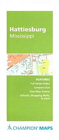 Champion Map Hattiesburg, Ms (Paperback)
