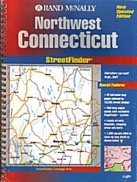 Rand McNally Northwest Connecticut Streetfinder (Paperback, Spiral)