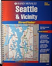 Rand McNally Seattle and Vicinity Steetfinder (Paperback, Spiral)