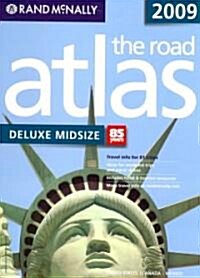 Rand McNally 2009 The Road Atlas Deluxe Midsize (Paperback, Spiral)