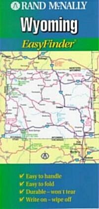 Rand McNally Wyoming Easyfindermap (Paperback)