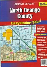 Rand McNally North Orange County, Ca Easyfinder Plus Map (Paperback)