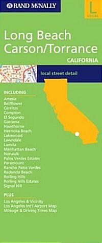 Rand McNally Long Beach/ Carson/ Torrance, California (Map, FOL)
