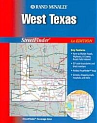 Rand McNally West Texas (Paperback, Spiral)