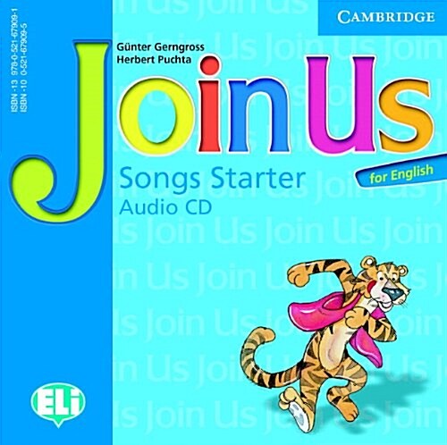 Join Us for English Starter Songs Audio CD (CD-Audio)