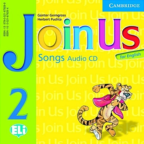 Join Us for English 2 Songs Audio CD (CD-Audio)