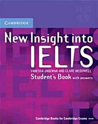[중고] New Insight into IELTS Student‘s Book with Answers (Paperback)