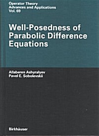 Well-Posedness of Parabolic Difference Equations (Hardcover)