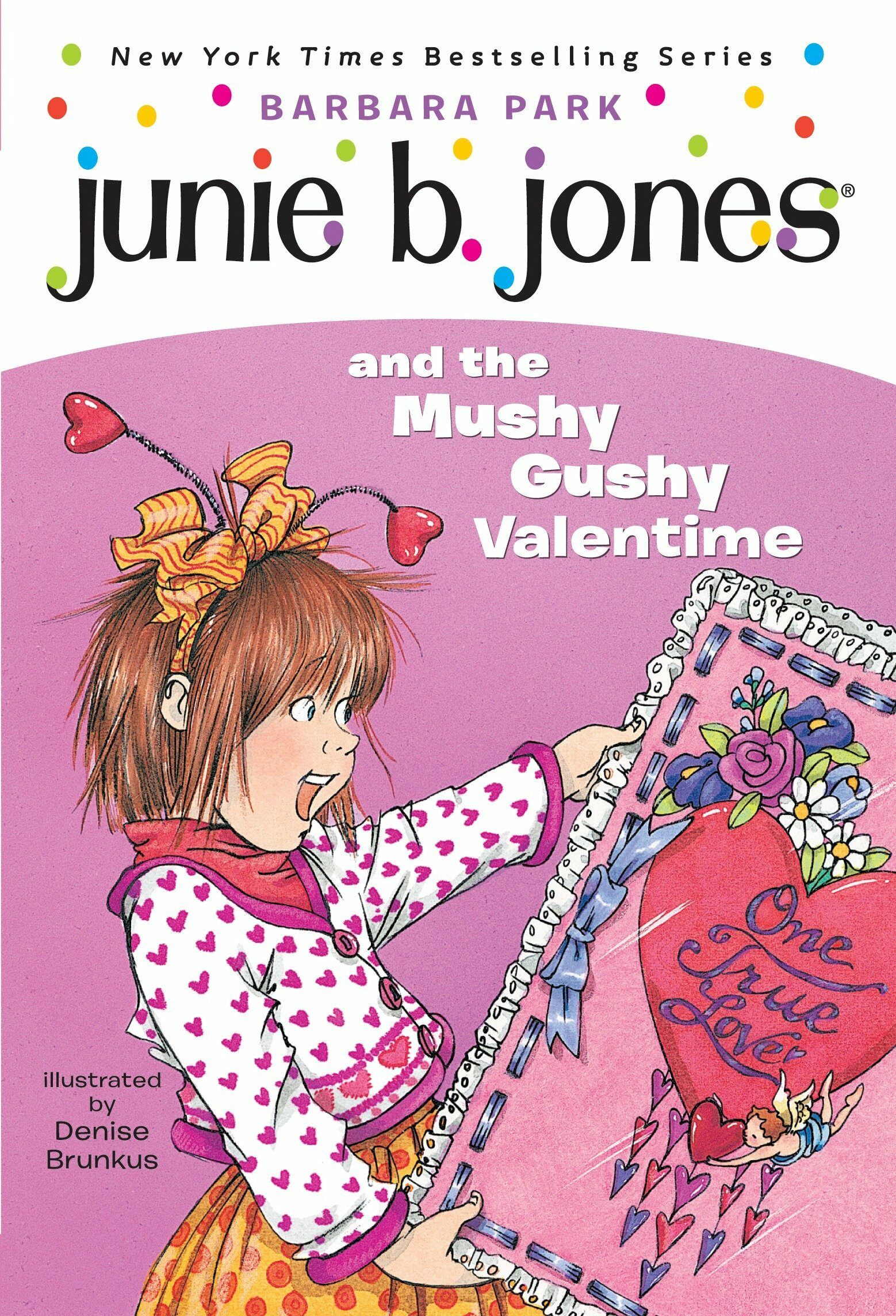 [중고] Junie B. Jones #14: Junie B. Jones and the Mushy Gushy Valentime [With Valentine Card] (Paperback)