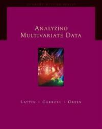 Analyzing multivariate data