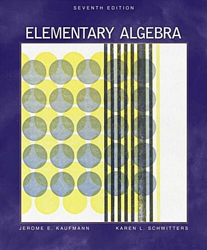 Elementary Algebra (Hardcover, CD-ROM, 7th)