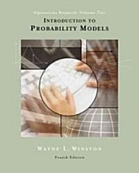 [중고] Introduction to Probability Models: Operations Research, Volume II (with CD-ROM and Infotrac) [With CDROM and Infotrac] (Paperback, 4, Revised)