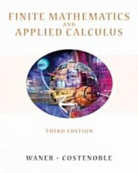 [중고] Finite Mathematics and Applied Calculus [With Infotrac] (Hardcover, 3rd)