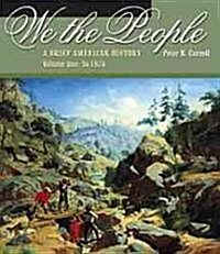 We the People With Infotrac (Paperback, PCK)