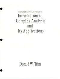 Introduction to Complex Analysis and Its Applications (Hardcover)