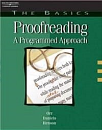 The Basics: Proofreading: A Programmed Approach (Paperback, 4, Revised)