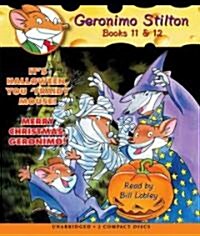 [중고] Its Halloween, You fraidy Mouse! / Merry Christmas, Geronimo! (Geronimo Stilton #11 ) (Audio CD)