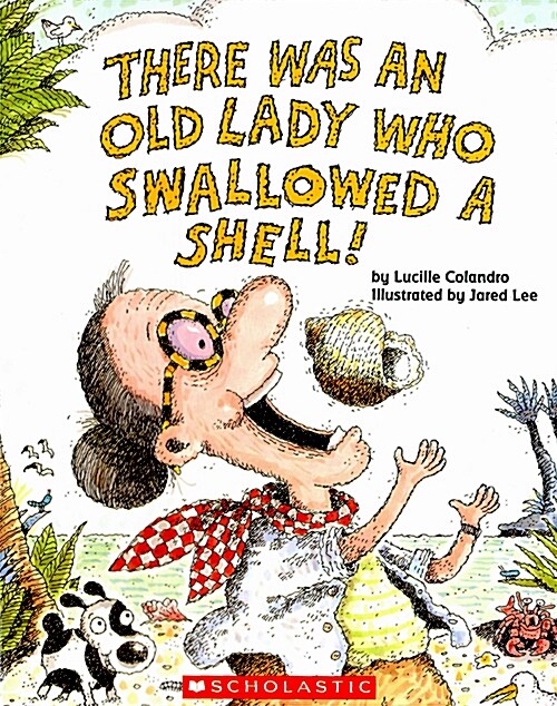 [중고] There Was an Old Lady Who Swallowed a Shell! [With CD (Audio)] (Paperback)