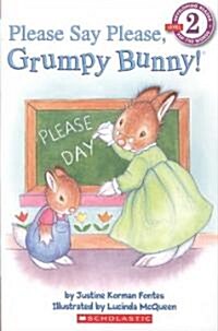 [중고] Please Say Please, Grumpy Bunny! (Paperback)