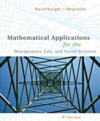 [중고] Mathematical Applications for the Management, Life, and Social Sciences (Hardcover, 9th)