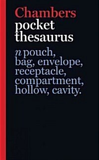 Chambers Pocket Thesaurus (Hardcover, Revised)