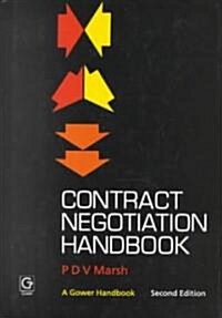 Contract Negotiation Handbook (Hardcover, 2nd, Subsequent)