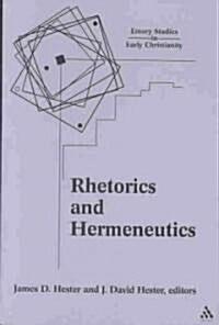 [중고] Rhetorics and Hermeneutics : Wilhelm Wuellner and His Influence (Paperback)