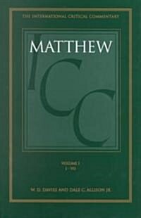 Matthew : Volume 1: 1-7 (Hardcover)