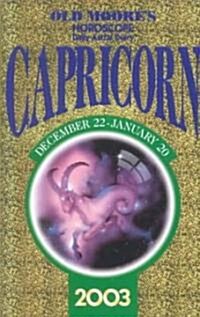 Old Moores: Capricorn 2003 (Paperback)