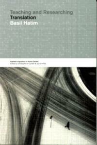 Teaching and researching translation