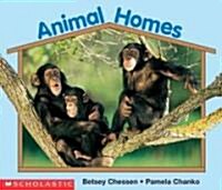 [중고] Animal Homes (Paperback)