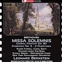 [수입] Leonard Bernstein - 베토벤: 장엄 미사, 교향곡 5번, 합창 환상곡 (Beethoven: Missa Solemnis, Symphony No.5, Choral Fantasy) (2CD)