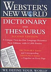 Websters New World Dictionary and Thesaurus (Prebound, 2, Turtleback Scho)