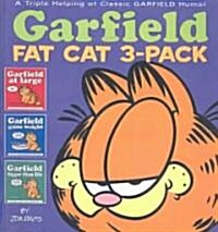 [중고] Garfield Fat Cat: Garfield at Large/Garfield Gains Weight/Garfield Bigger Than Life (Prebound, Turtleback Scho)
