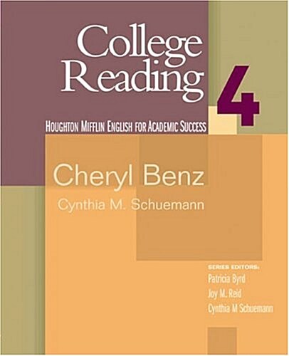 College Reading 4: English for Academic Success (Paperback)