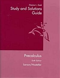 Pre Calculus (Paperback, 6th, Solution Manual)