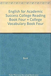 English for Academic Success College Reading Book Four + College Vocabulary Book Four (Paperback)
