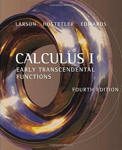 Calculus I (Hardcover, 4th)