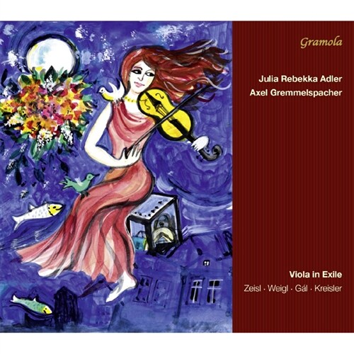 [수입] Viola In Exile - 갈, 자이즐, 바이글의 비올라 소나타