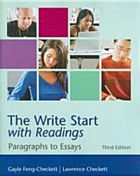The Write Start with Readings (Paperback, 3rd)