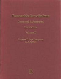Ramesside Inscriptions : Translated and Annotated, Translations Ramesses II, Royal Inscriptions (Hardcover, Volume II)